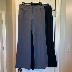 2 Pairs Express Editor Pants Size 4s